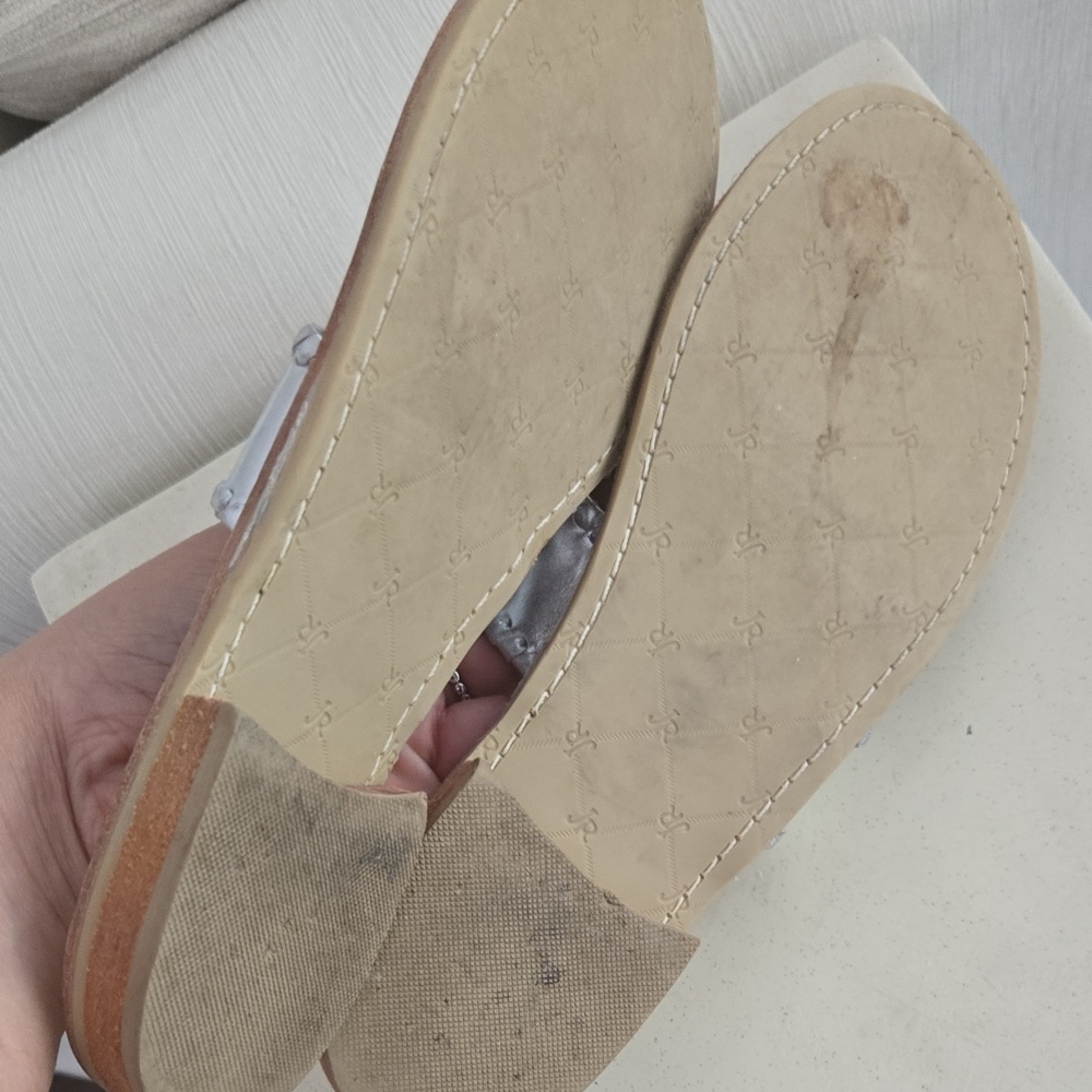 Jack Rogers| Silver Sandals Size 8 - Picture 5 of 7